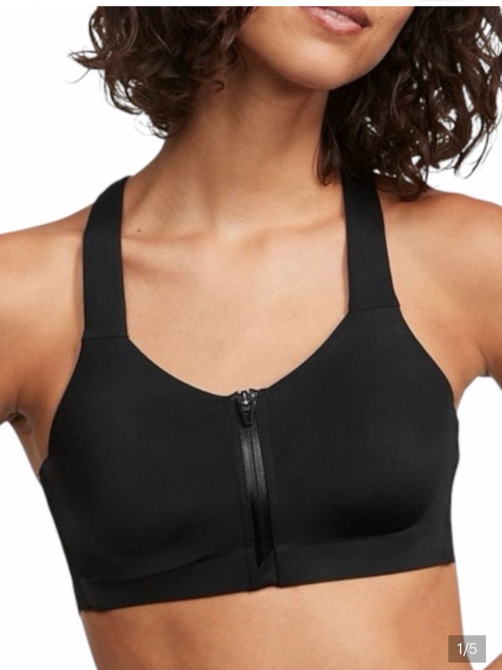 Victoria Secret Bra Knockout Black Sports front Closure 38D
